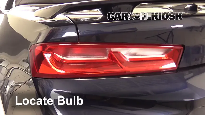 2018 Chevrolet Camaro LT 2.0L 4 Cyl. Turbo Convertible Lights Brake Light (replace bulb)